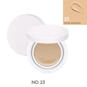MISSHA Magic Cushion Moisture SPF50+/PA+++ 23 nr. makiažo pagrindas pagalvėlėje su saulės apsauga (kušonas) 15g