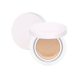 MISSHA Magic Cushion Moisture SPF50+/PA+++ 21 nr. makiažo pagrindas pagalvėlėje su saulės apsauga (kušonas) 15g