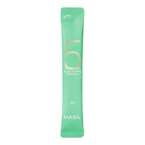 Masil 5 Probiotics Scalp Scaling Shampoo giliai valantis šampūnas su probiotikais 8 ml