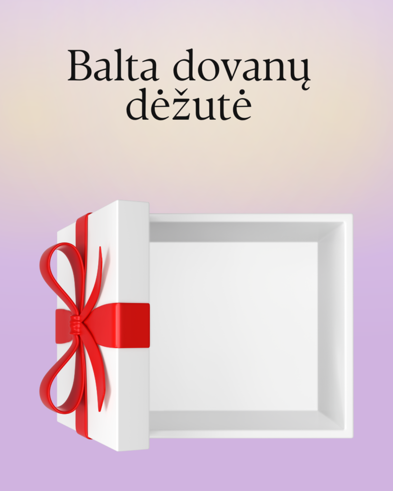 Dovanų dėžutės įpakavimas