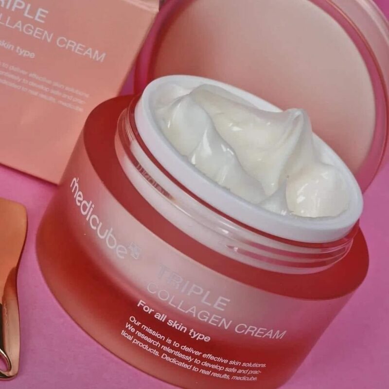 Medicube Triple Collagen Cream 4.0 drėkinantis stangrinamasis kolageno kremas, 50ml - Image 2